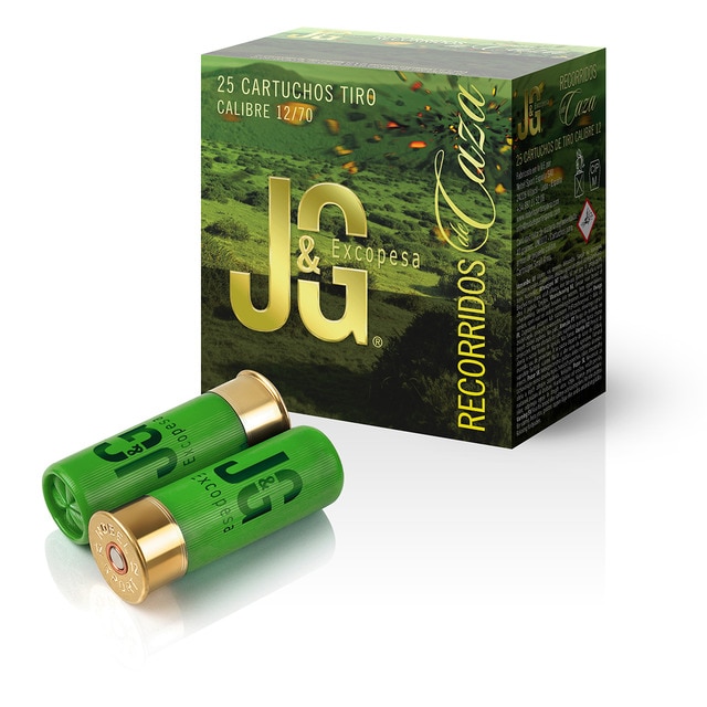 Imagen 0 de Caja de 25 cartuchos JG RECORRIDOS 28 7,5