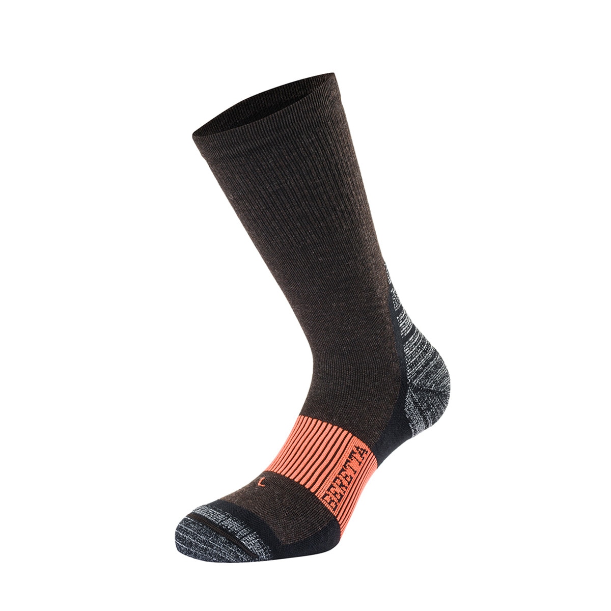 Meias Unissexo Modelo Quick Dry Castanho-1