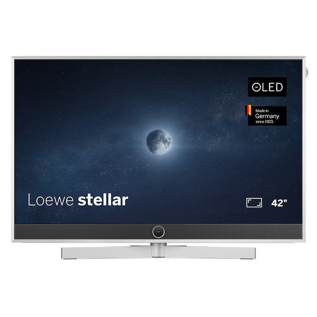 Imagen 0 de TV OLED 106 cm (42'') Loewe stellar 42 dr+, UHD 4K, HDR, dr 1 TB, Wi-Fi y Smart TV con barra sonido 80W