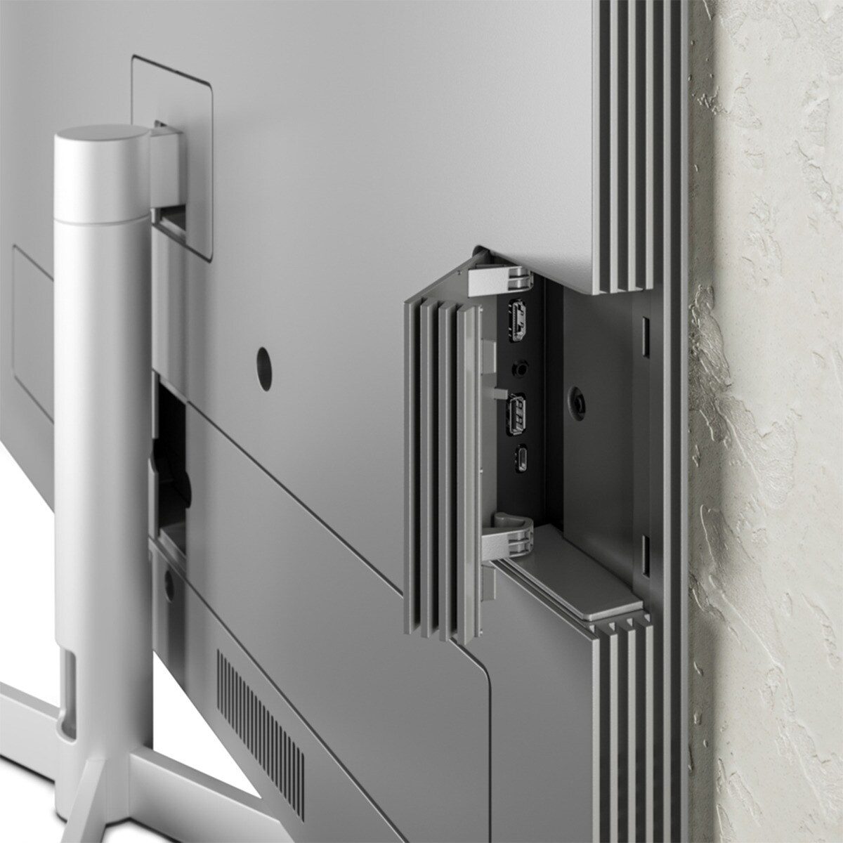 TV OLED 48" (121 cm) Loewe stellar 48 dr+, UHD 4K, HDR, dr 1 TB Wi-Fi e Smart TV com Barra de Som 80W Alumínio-Betão-5