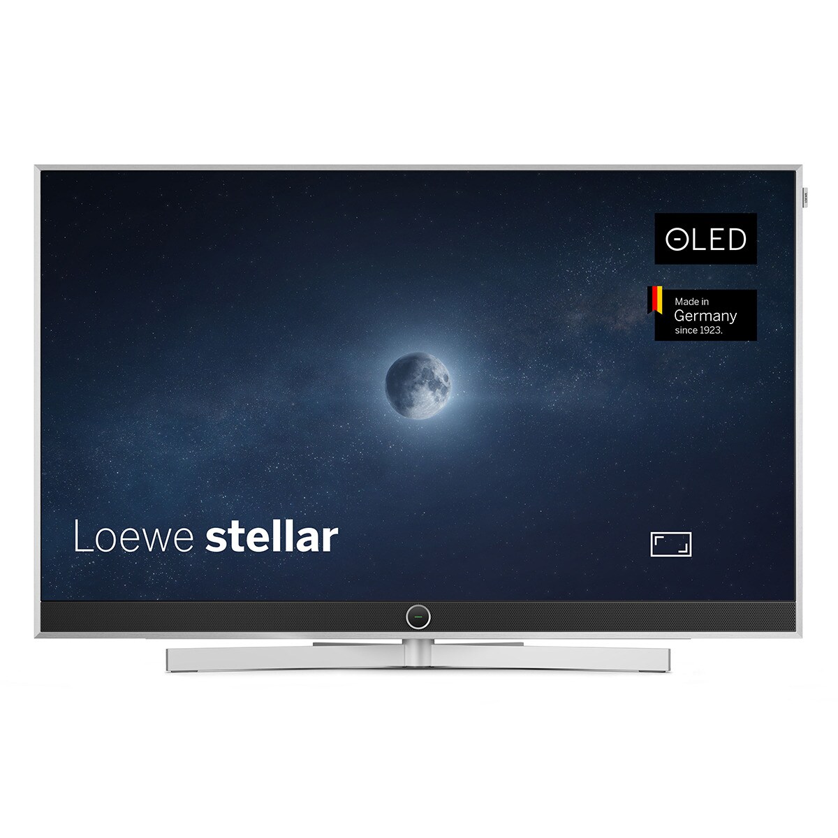 TV OLED 48" (121 cm) Loewe stellar 48 dr+, UHD 4K, HDR, dr 1 TB Wi-Fi e Smart TV com Barra de Som 80W Alumínio-Betão-1