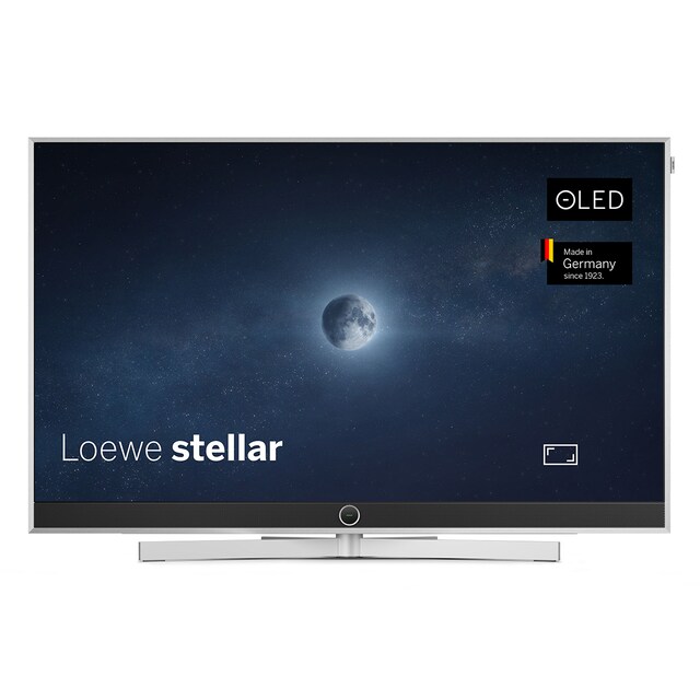 Imagem 0 de TV OLED 48" (121 cm) Loewe stellar 48 dr+, UHD 4K, HDR, dr 1 TB Wi-Fi e Smart TV com Barra de Som 80W