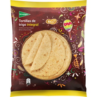 tortillas de trigo integral 8 unidades envase 320 g - El Corte Ingles