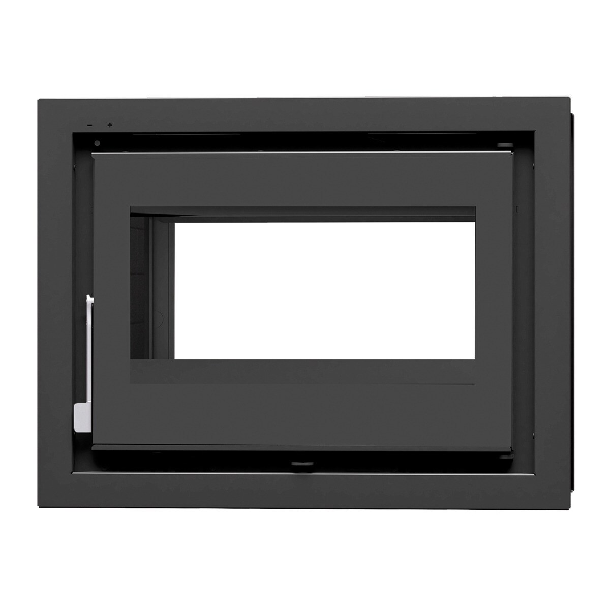 Insertable de Leña Frontal Doble Cara IT-172 F Negro-1