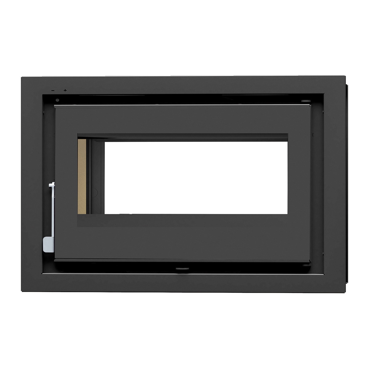 Insertable de Leña Doble Cara con Turbinas IT-182 Negro-1