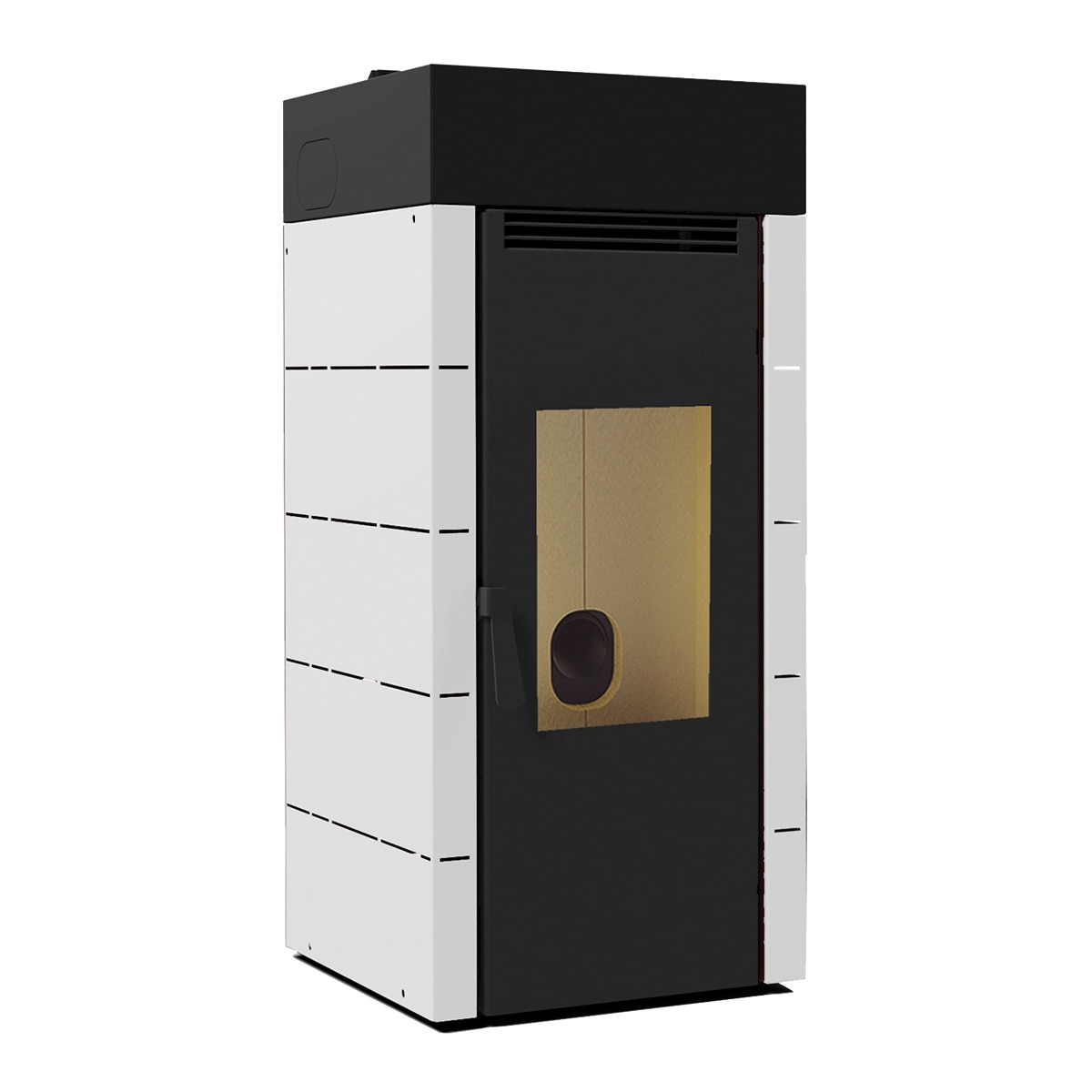 Estufa de Pellet Canalizable BP-701 Blanco-1