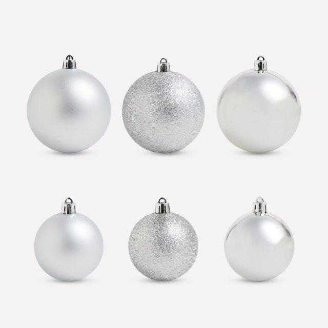 Imagen 0 de Bolsa de 24 bolas lisas Navidad El Corte Inglés