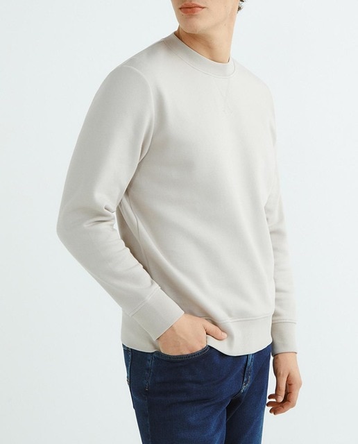 Imagen 0 de Sudadera cerrada de hombre con algodón