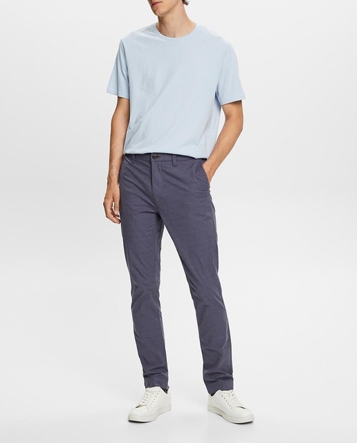 Imagen 0 de Pantalón de hombre chino algodón cuadros