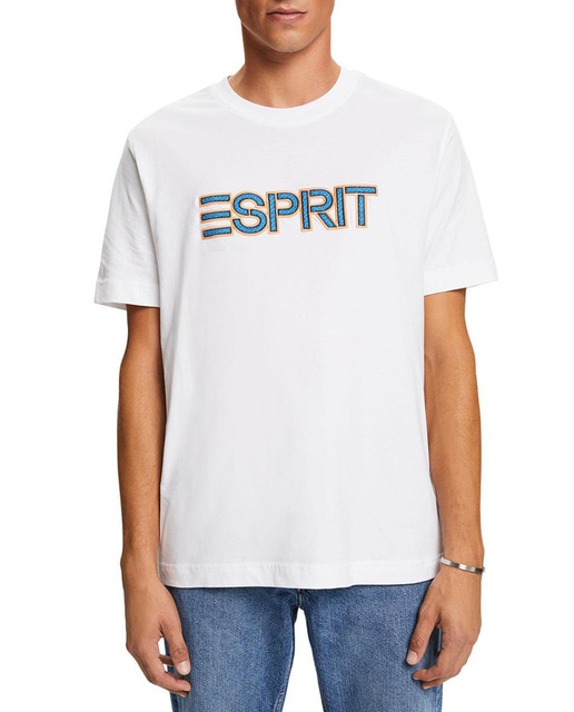 Imagen 0 de Camiseta de hombre regular fit logo estampado a contraste