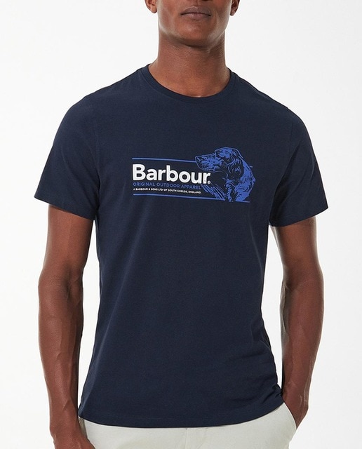 Imagen 0 de Camiseta de hombre de manga corta y dibujo frontal