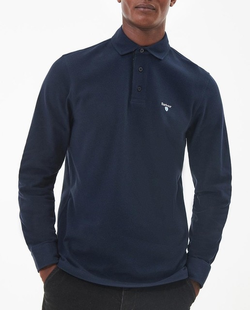 Imagen 0 de Polo de hombre de manga larga y puños camiseros