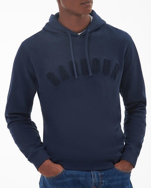 Imagen 0 de Sudadera de hombre con capucha y estampado de la marca en el pecho