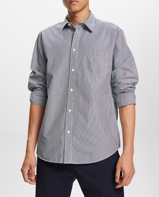 Imagen 0 de Camisa básica de hombre rayas regular fit