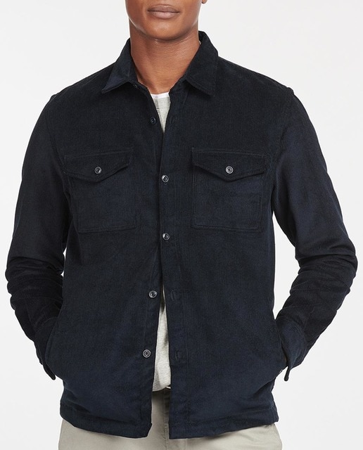 Imagen 0 de Sobrecamisa de hombre de manga larga y bolsillos en el pecho