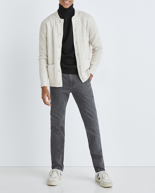 Imagen 0 de Vaqueros look carpintero de hombre straight fit algodón