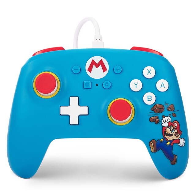 Imagen 0 de Mando con cable Mario Brick Breaker Nintendo Switch