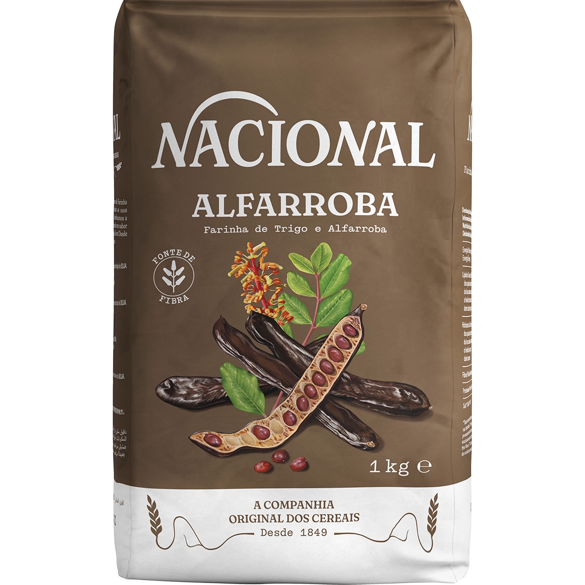Farinha de Trigo e Alfarroba embalagem 1 kg