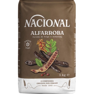 Farinha de Trigo e Alfarroba embalagem 1 kg - Nacional