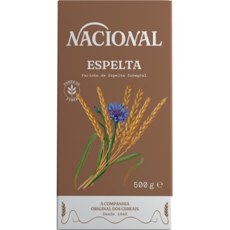 Farinha de Espelta Integral embalagem 500 g - Nacional