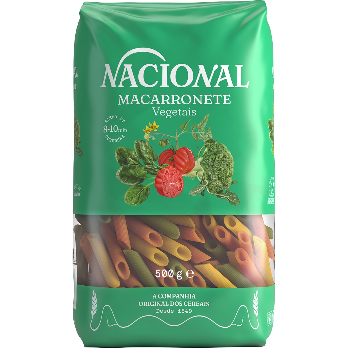 Macarronete com Vegetais embalagem 500 g