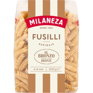 Massa Espirais Molde de Bronze embalagem 500 g - Milaneza