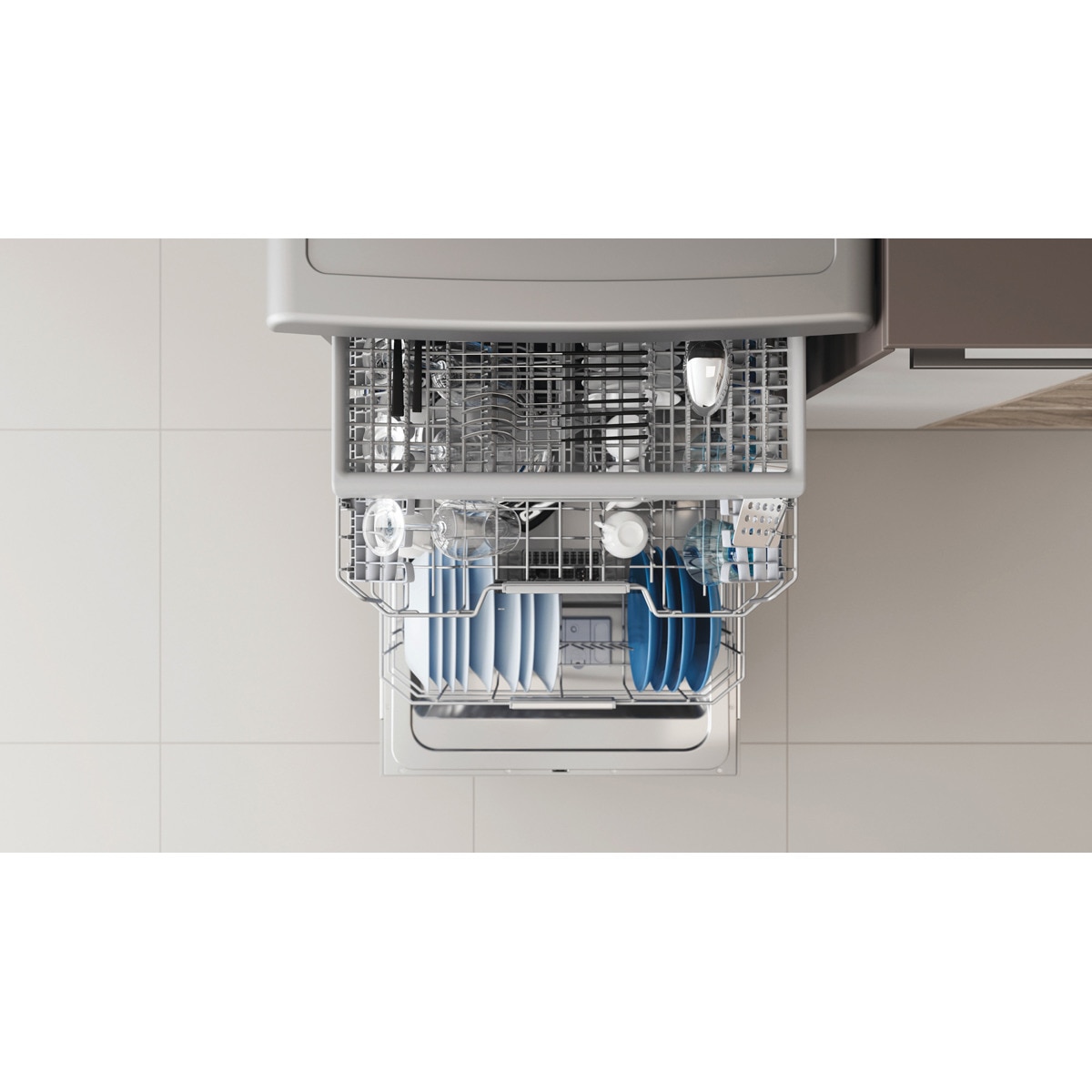 Lavavajillas Indesit 14 servicios, 60 cm - I0F D651 X Inox-11