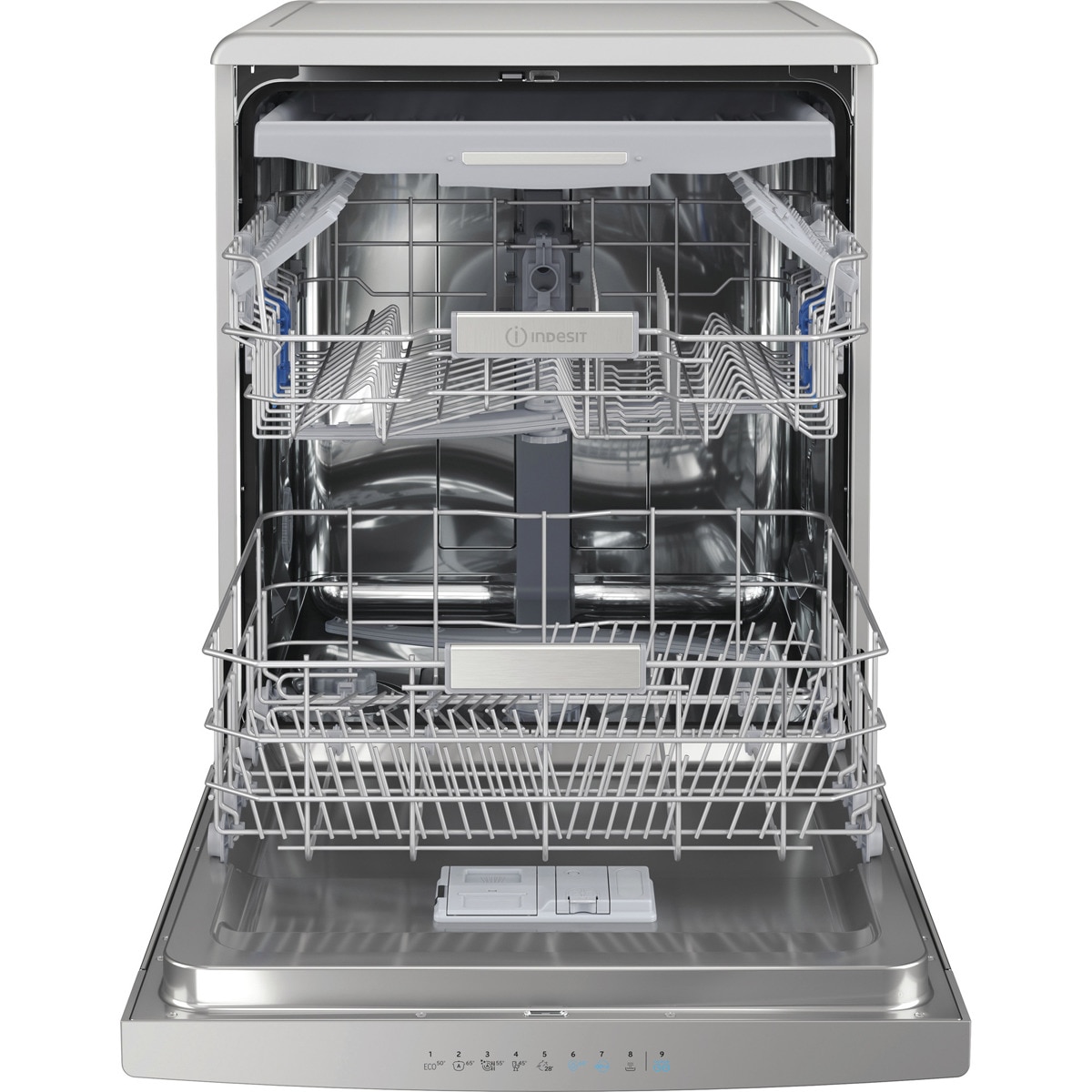 Lavavajillas Indesit 14 servicios, 60 cm - I0F D651 X Inox-5