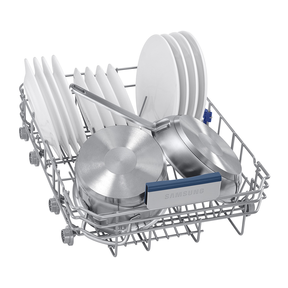 Lavavajillas Samsumg 10 servicios, 45 cm, Bandeja cubiertos - DW50DG450FSRET Acero Inox-12