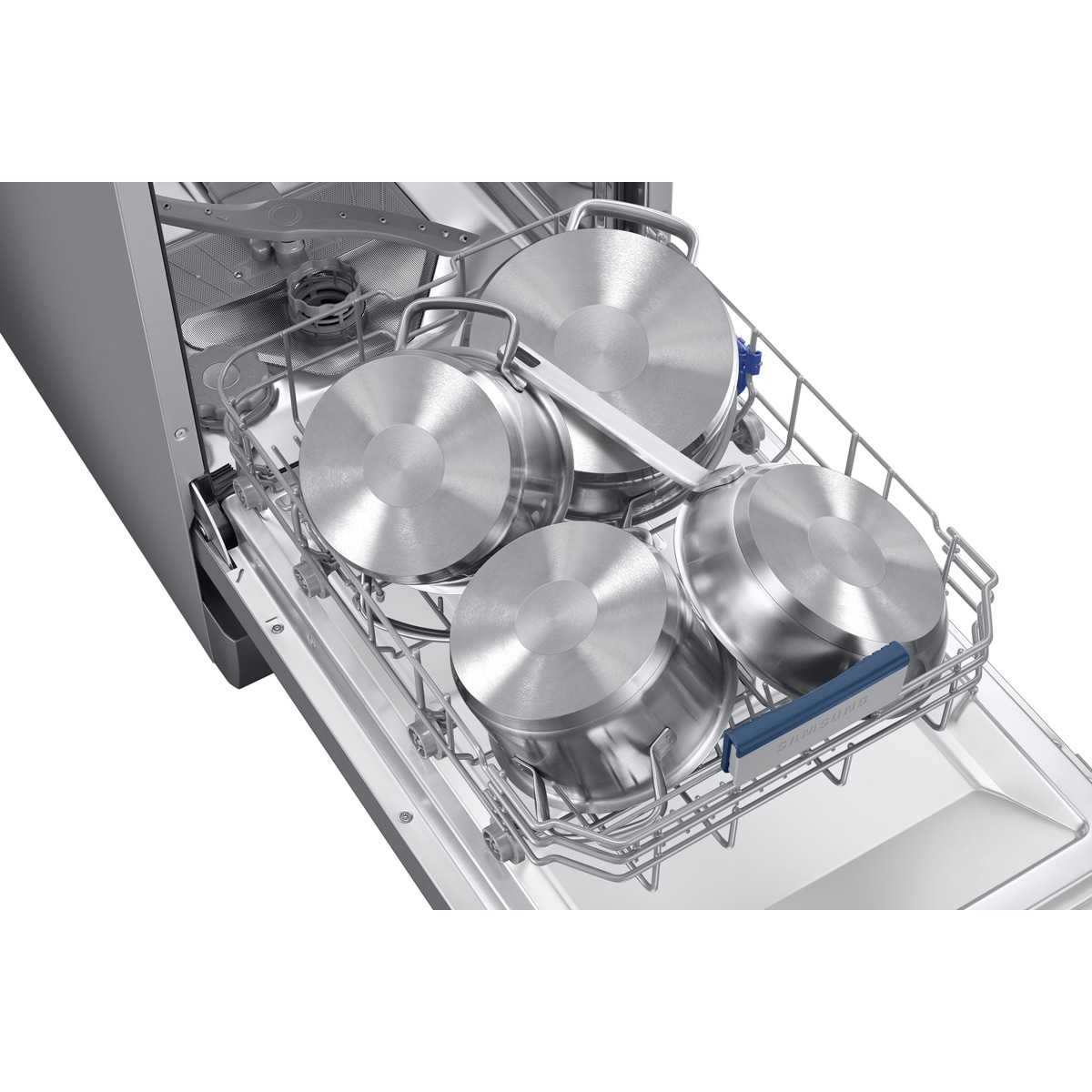 Lavavajillas Samsumg 10 servicios, 45 cm, Bandeja cubiertos - DW50DG450FSRET Acero Inox-6