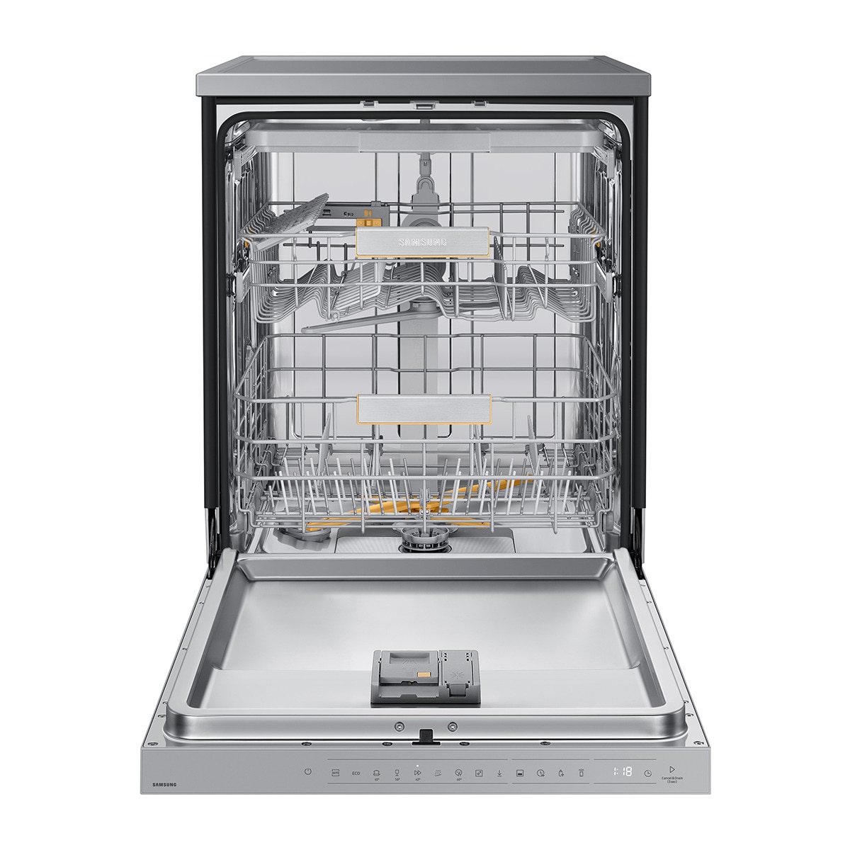 Lavavajillas Samsumg 14 servicios, Bandeja para cubiertos, 60 cm - DW60DG790FSLU1 Inox-3