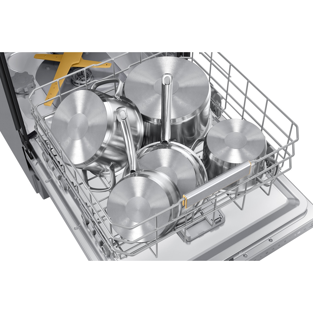 Lavavajillas Samsumg 14 servicios, Bandeja para cubiertos, 60 cm - DW60DG790FSLU1 Inox-6