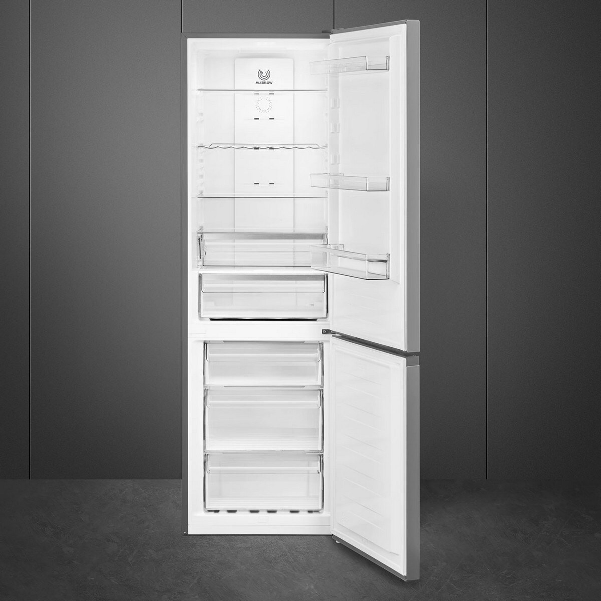 Frigorífico Combinado Smeg Universal RC18XDNE Total No Frost e de 185 cm - Inox LookInox-2