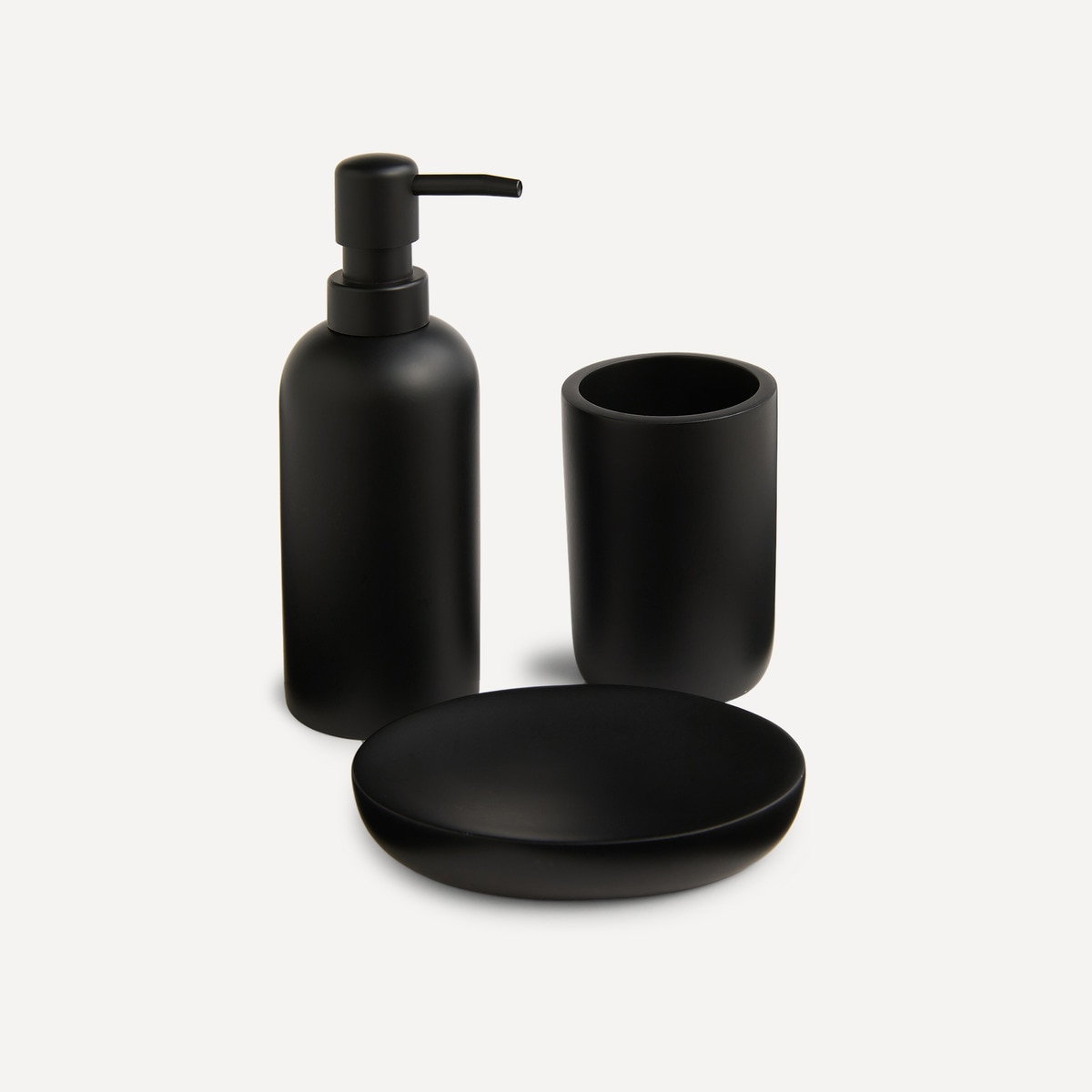 Doseador de sabão para bancada Talco Preto-4