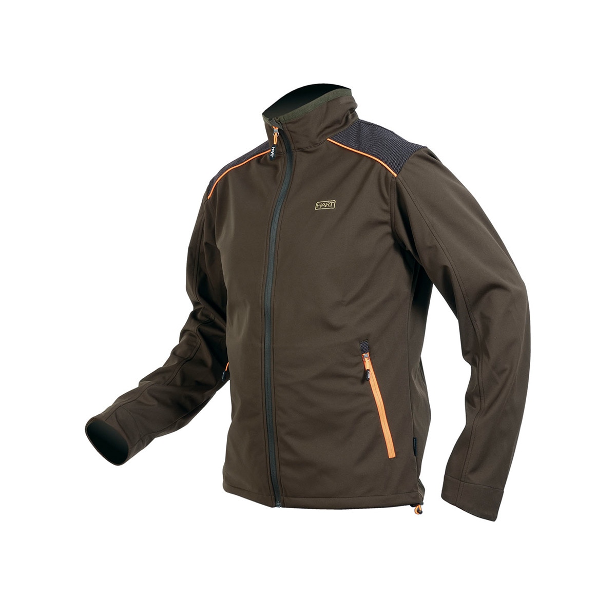 Casaco Softshell de Homem Hart Gorosta-S Strong Verde pardo-5