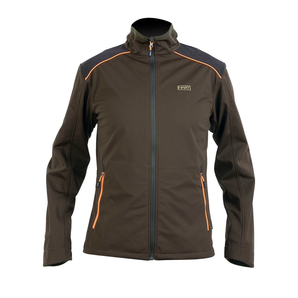Casaco Softshell de Homem Hart Gorosta-S Strong Verde pardo-3