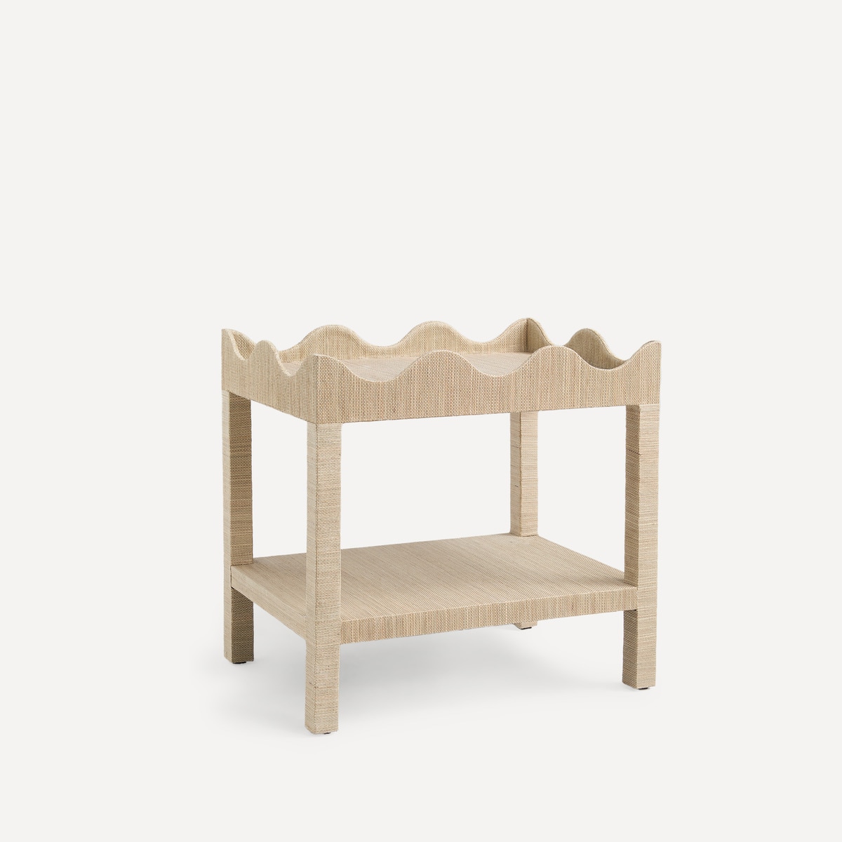 Mesa Auxiliar Kent em Ráfia Natural-1
