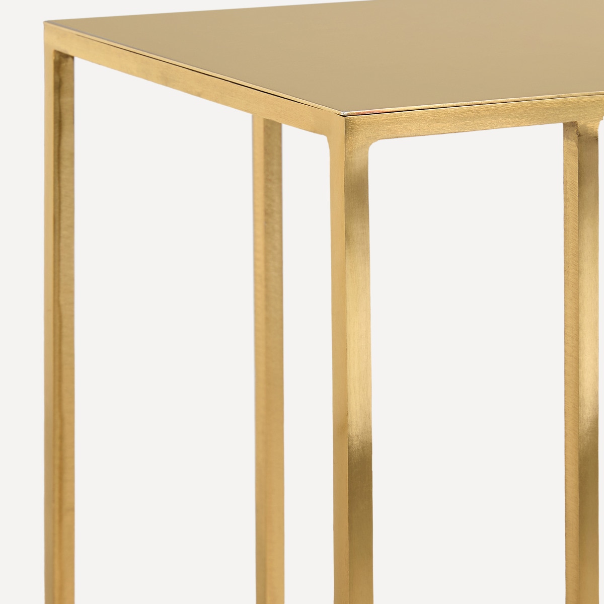 Mesa Auxiliar de Ferro Carole Ouro-5