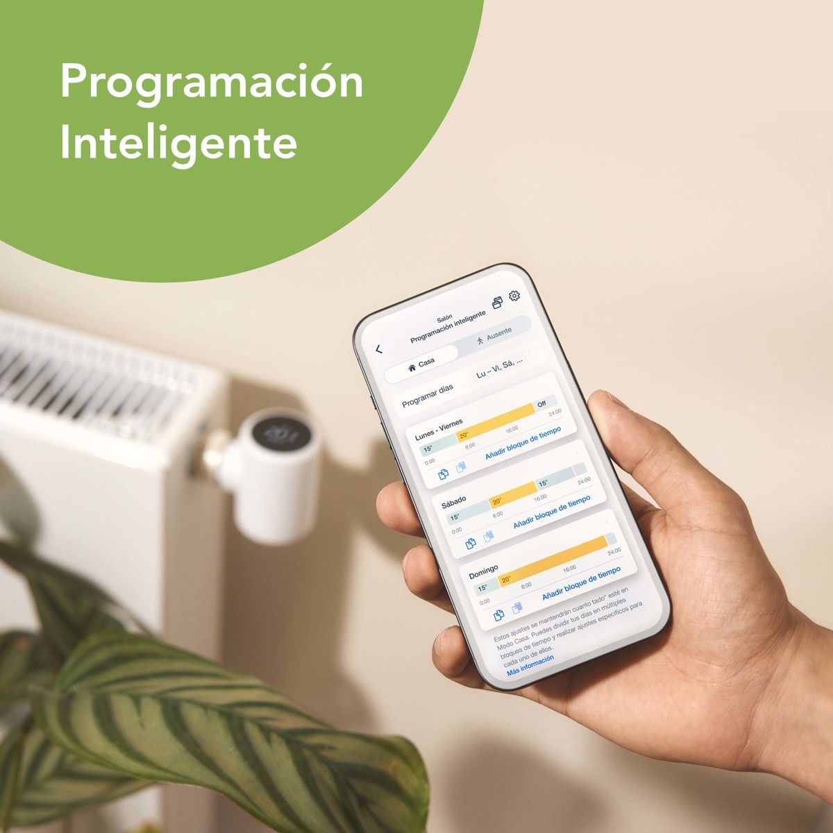 Cabezal Termostático Inteligente X - Kit de inicio Blanco-10