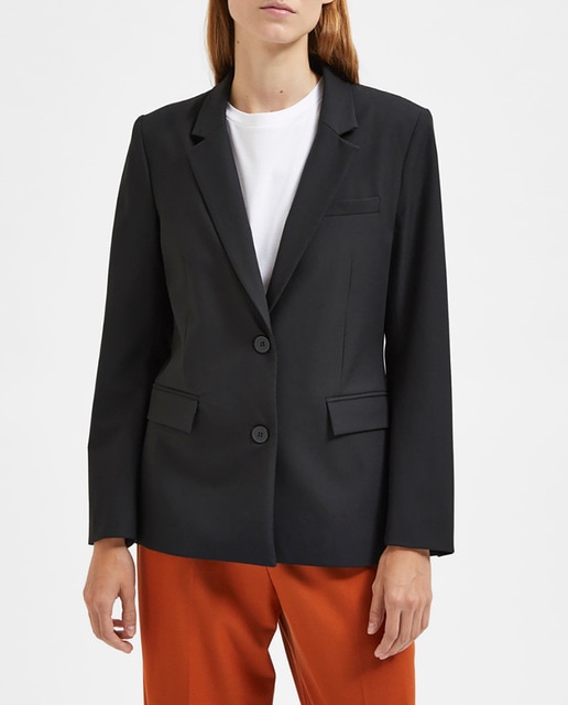 Imagen 0 de Americana de traje de mujer Relaxed fit