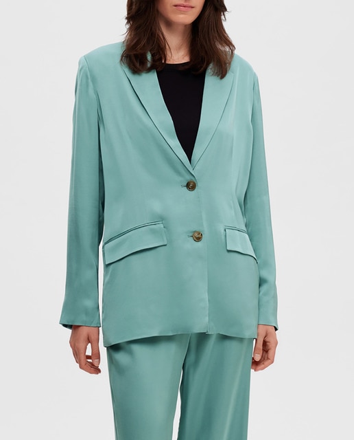 Imagen 0 de Blazer de mujer satinada