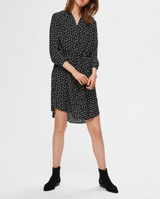 Imagen 0 de Vestido midi estampado