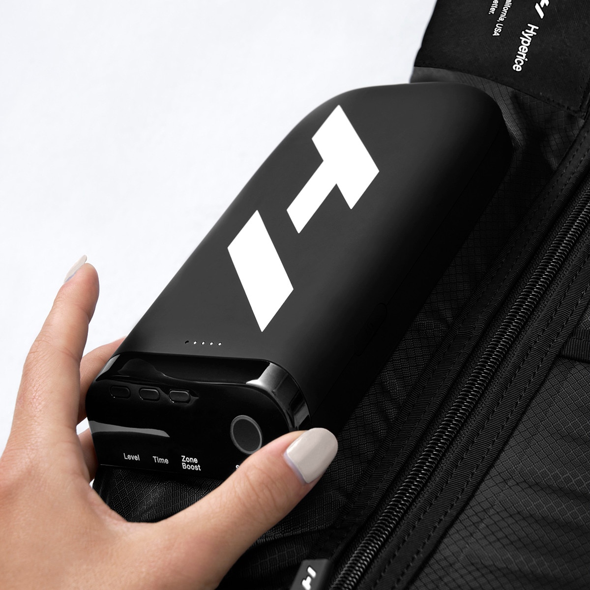 Sistema de Pressoterapia Normatec Premier - Comprido Preto-3