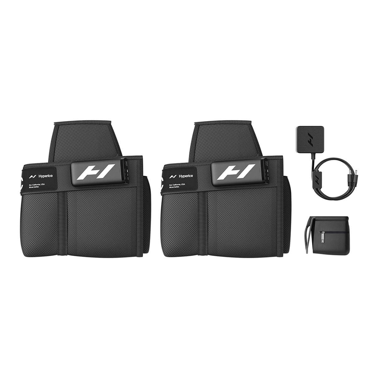 Sistema de Pressoterapia Normatec Premier - Comprido Preto-2