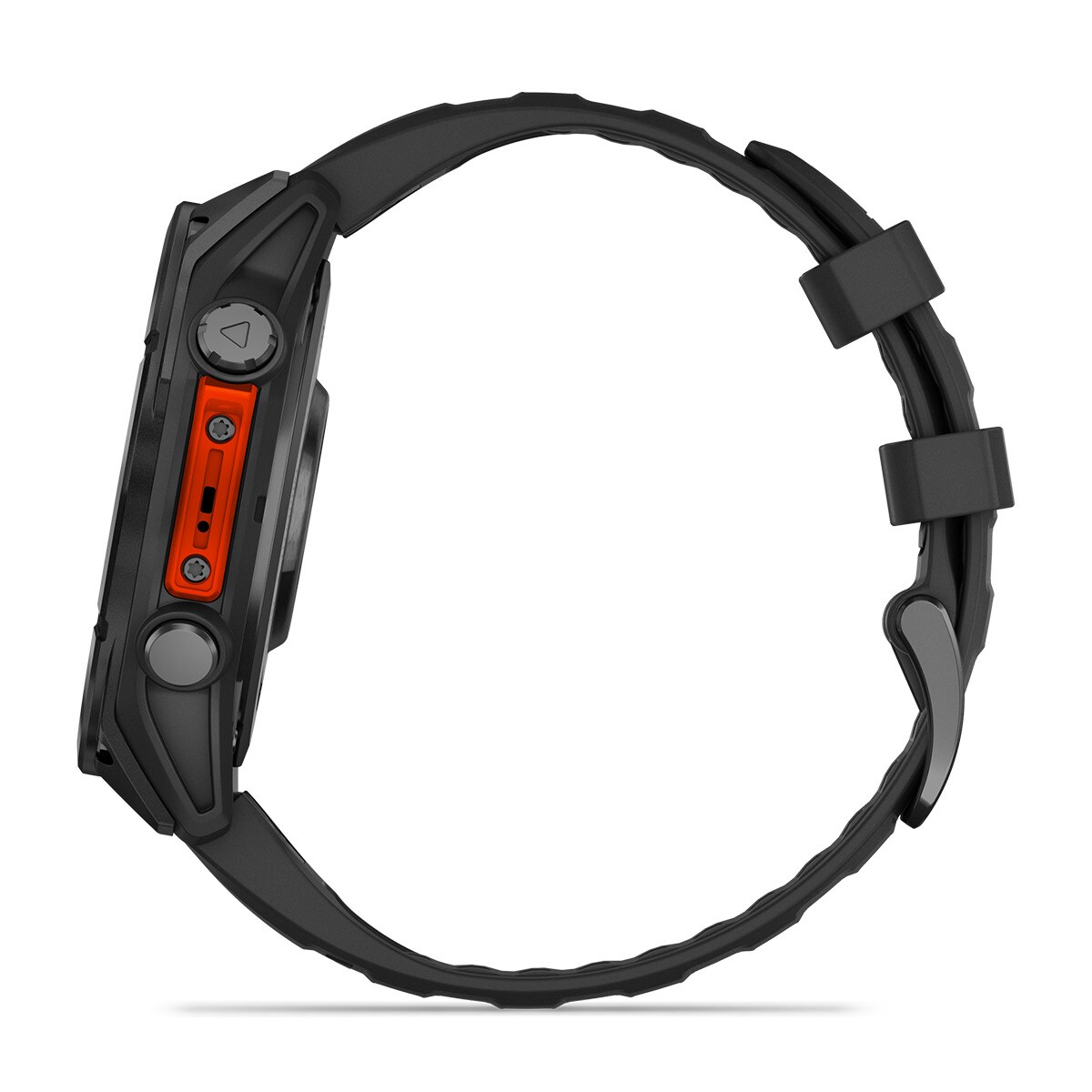 Relógio Fenix 8 47mm Aço com Bracelete em Silicone - Preto Preto-9