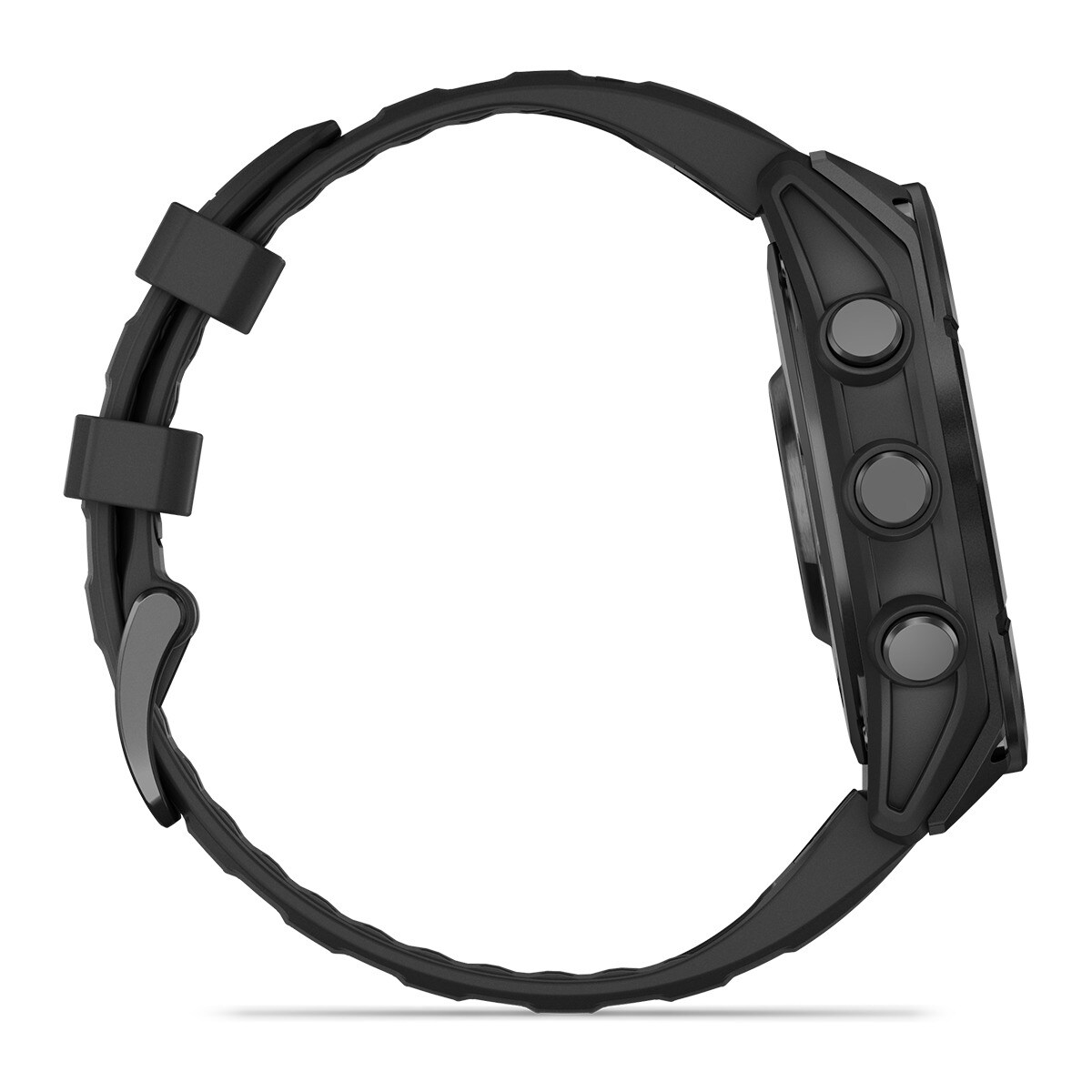 Relógio Fenix 8 47mm Aço com Bracelete em Silicone - Preto Preto-8