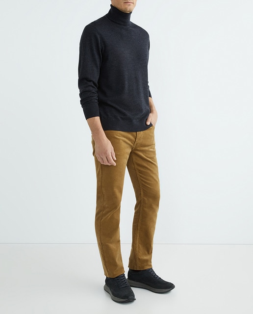 Imagen 0 de Pantalón 5 bolsillos de hombre Daren Zip