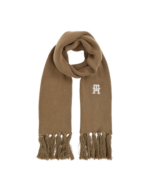 Imagen 0 de Bufanda de niño de punto con emblema TH bordado