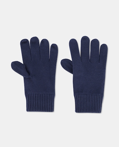Imagen 0 de Guantes de algodón y cashmere Tommy Hilfiger hombre.