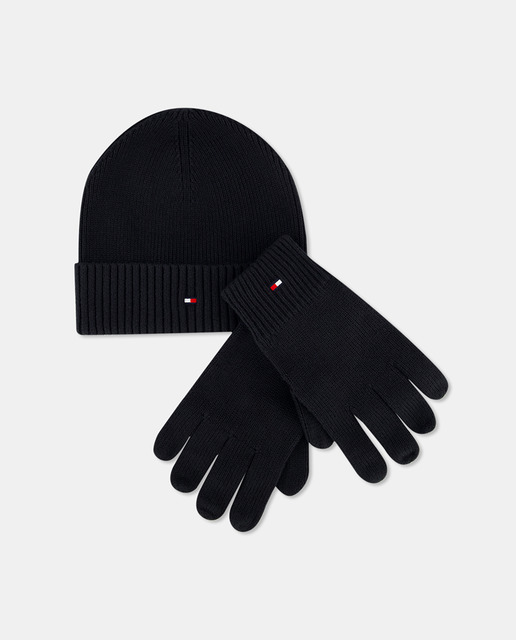 Imagen 0 de Estuche de gorro y guantes de Tommy Hilfiger hombre